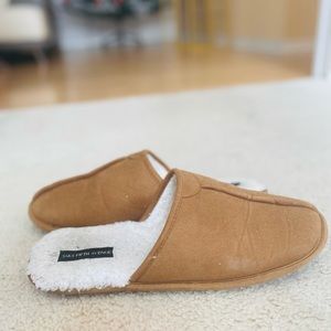 Saks Fifth Ave Collection Scuff Slippers